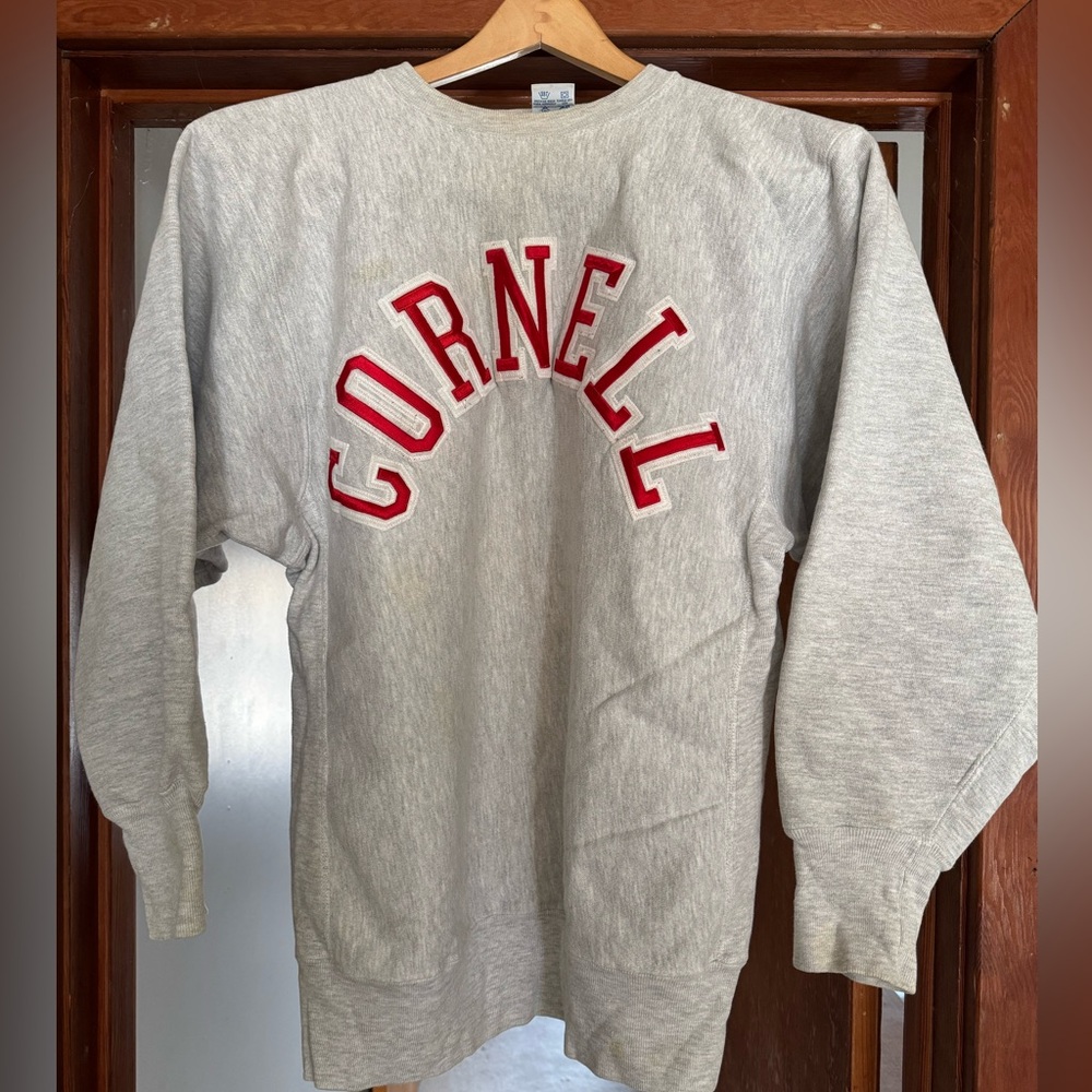 Vintage 90’s Cornell University Champion Reverse Weave Embroidered Sweatshirt